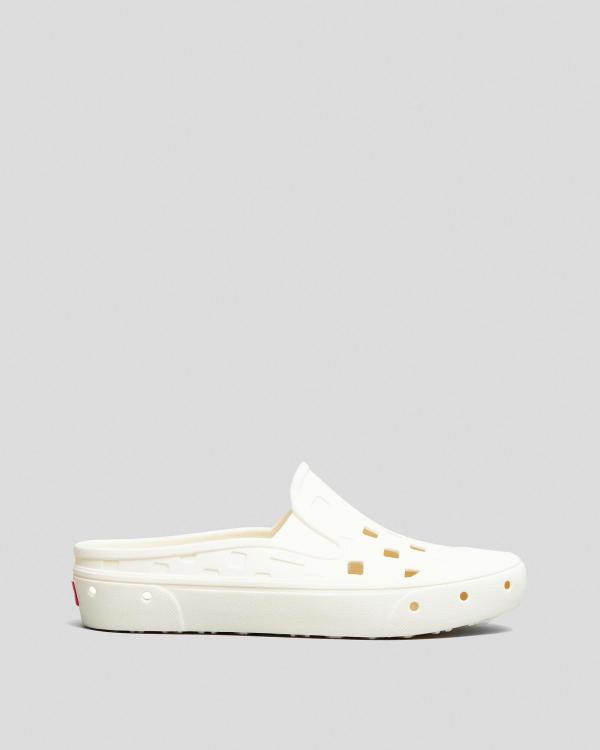 Vans Women's Slip-On Mules Shoes in White