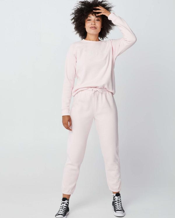 Volcom Women's Get More Sweatshirt in Pink