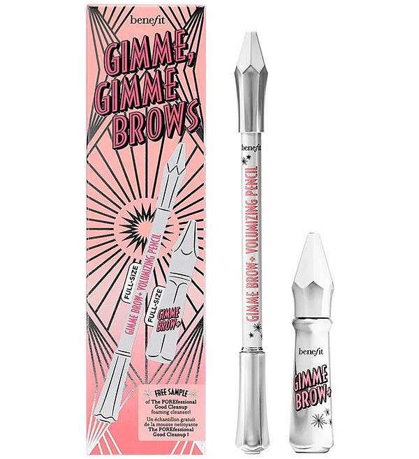 Benefit Cosmetics Gimme, Gimme Brows Volumizing Pencil Duo 3 Light Brown