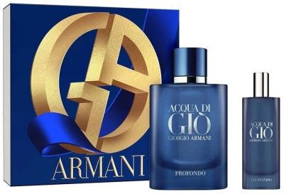 Giorgio Armani Acqua Di Gio Profondo EDP 75ml Gift Set