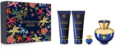 Versace Dylan Blue Pour Femme EDP 100ml 4 Piece Gift Set