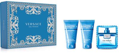 Versace Eau Fraiche 50ml 3 Piece Gift Set