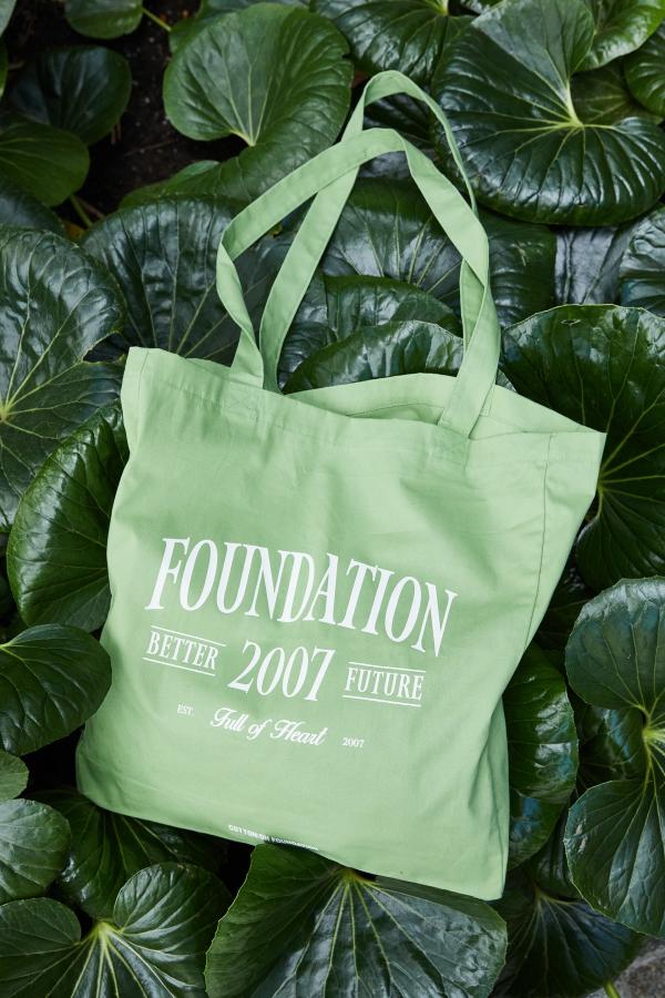 Cotton On Foundation - Foundation Adults Recycled Tote Bag - Foundation/sweet green