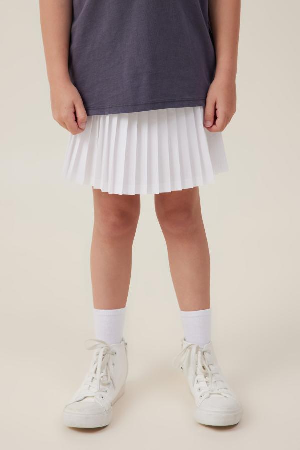 Cotton On Kids - Ashleigh Tennis Skirt - White