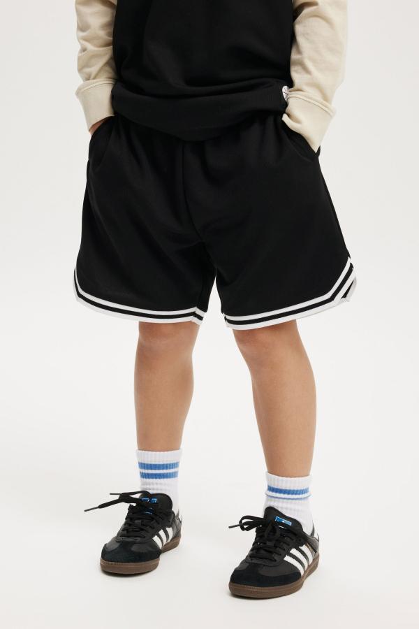 Cotton On Kids - Braxton Basketball Short - Black