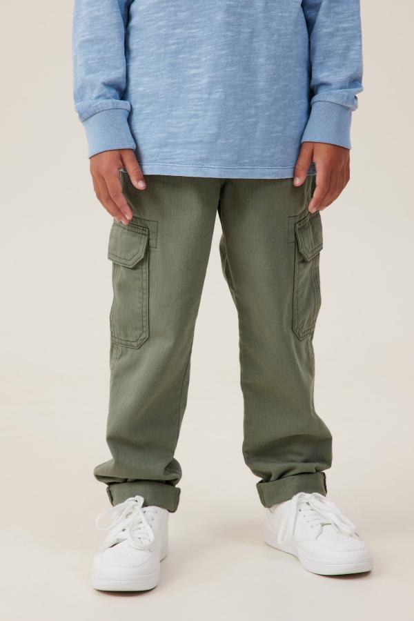Cotton On Kids - Cargo Pant - Swag green