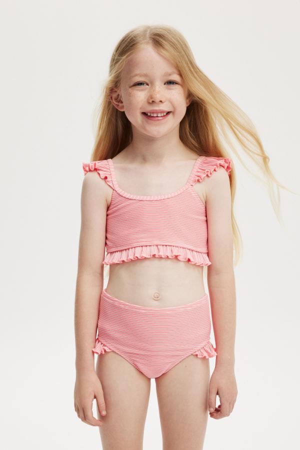 Cotton On Kids - Emily Bikini - Coral fizz/sparkle