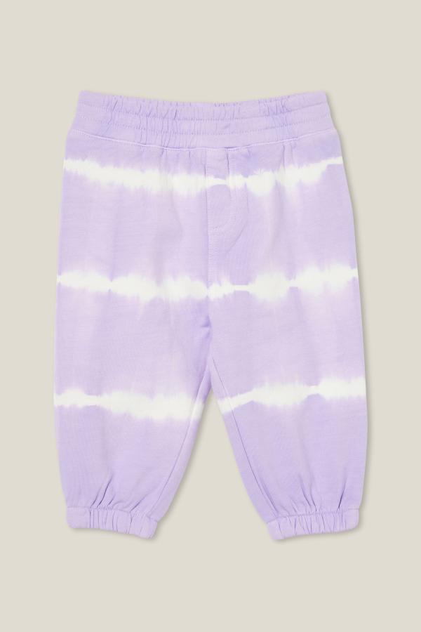 Cotton On Kids - Felix Trackpant - Vintage lilac/linear tie dye
