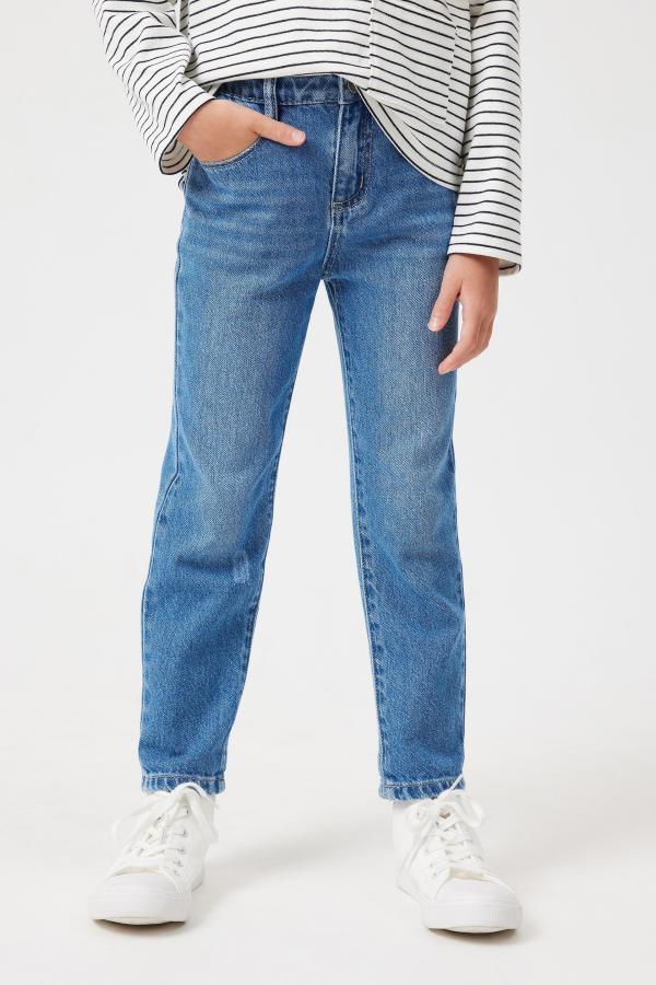 Cotton On Kids - India Mom Jean - Weekend blue wash