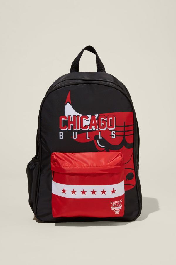 Cotton On Kids - Kids Licensed Sports Backpack - Lcn nba chicago bulls