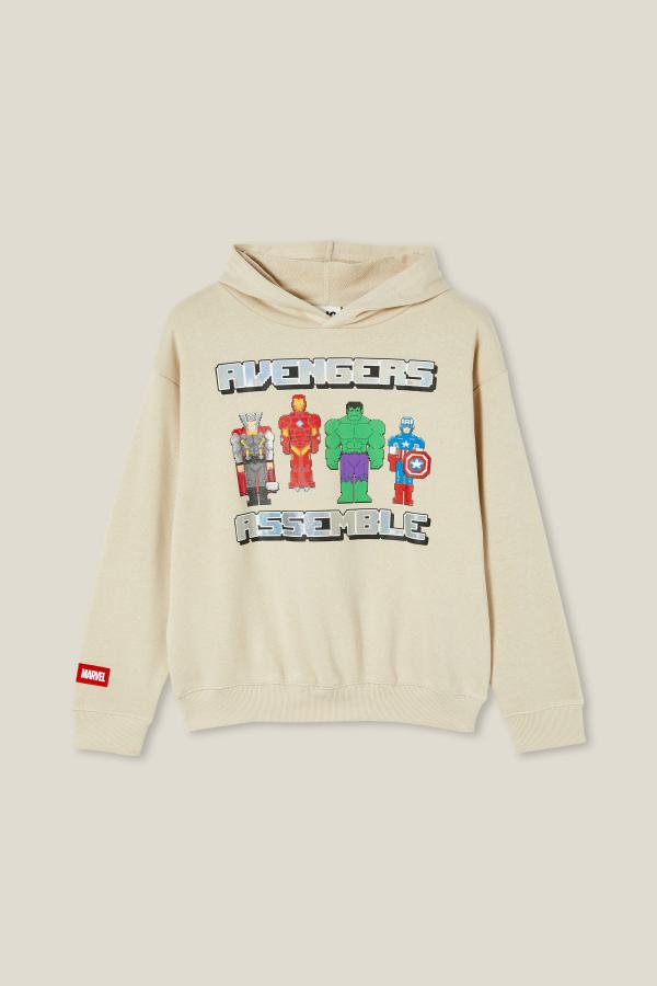 Cotton On Kids - License Oscar Hoodie - Lcn mar rainy day/mightest avengers