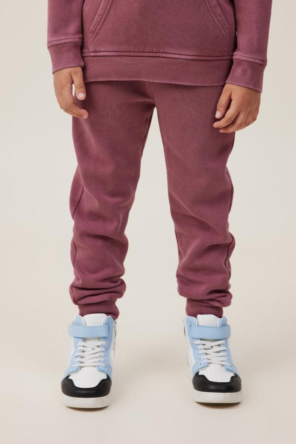 Cotton On Kids - Marlo Trackpant - Vintage berry pigment dye