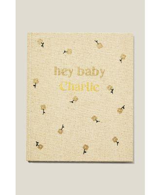 Cotton On Kids - Memories Of You Book - Personalised - Hey baby/ floral