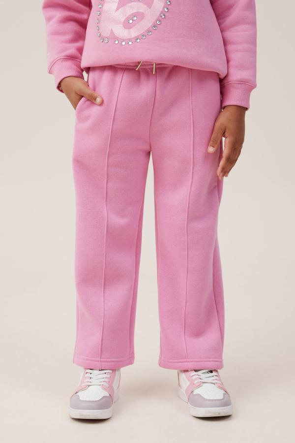 Cotton On Kids - Paige Wide Leg Pant - Pink gerbera/pin tuck