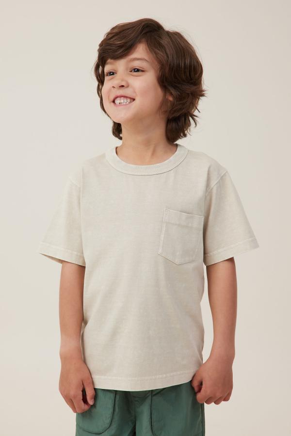Cotton On Kids - The Essential Short Sleeve Tee - Rainy day wash