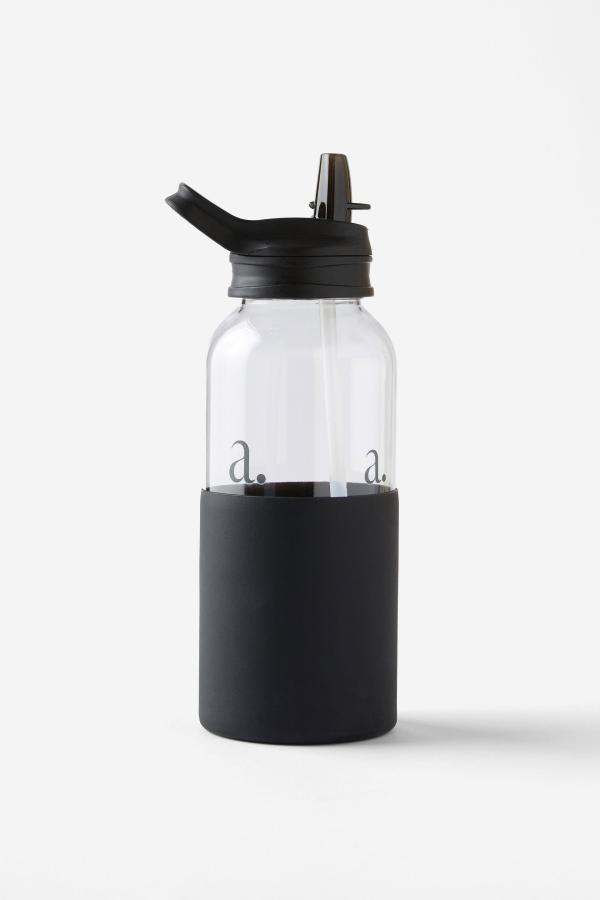 Cotton On Men - Personalised 1 Litre Sip Lid Drink Bottle - Black