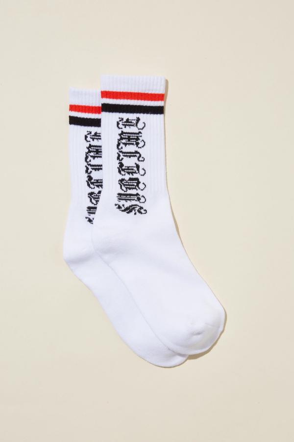 Cotton On Men - Sublime Socks - Lcn mt white/sublime logo