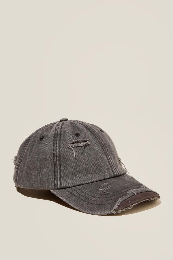 Cotton On Men - Vintage Dad Hat - Washed black