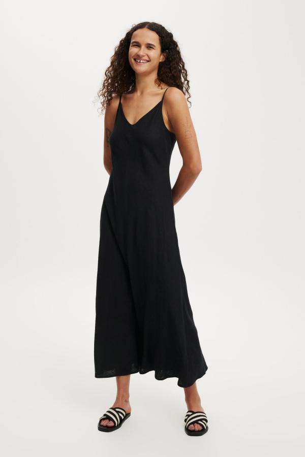 Cotton On Women - Haven V Neck Maxi Dress - Black