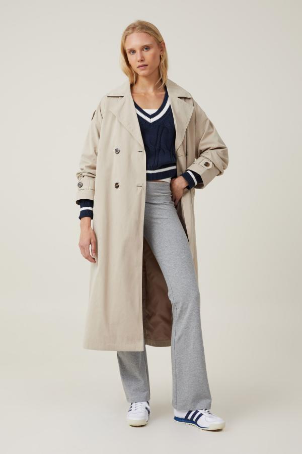 Cotton On Women - Lottie Trench Coat - Mid taupe