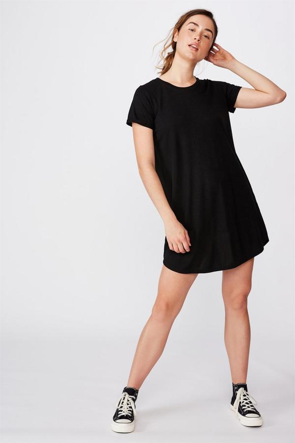 Cotton On Women - Tina Tshirt Dress 2 - Black 2