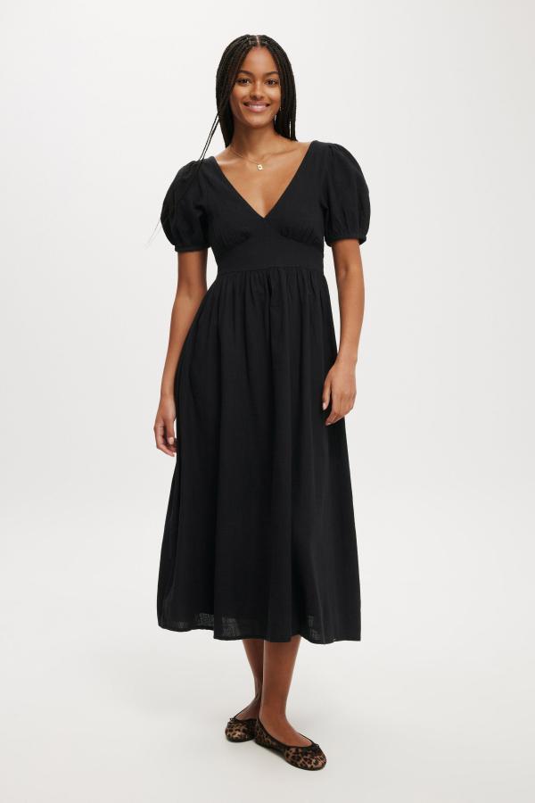 Cotton On Women - Tyler Maxi Dress - Black