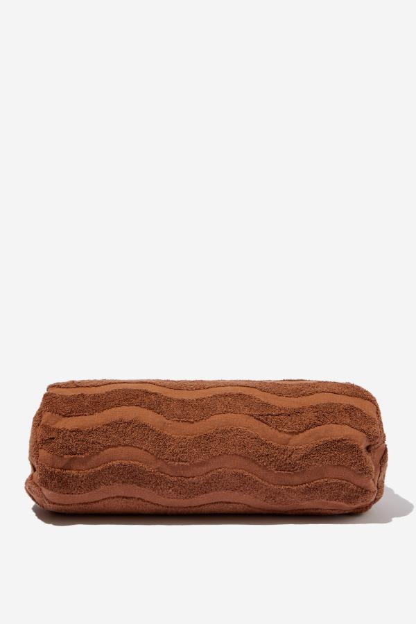 Body - Inflatable Beach Pillow - Russet brown