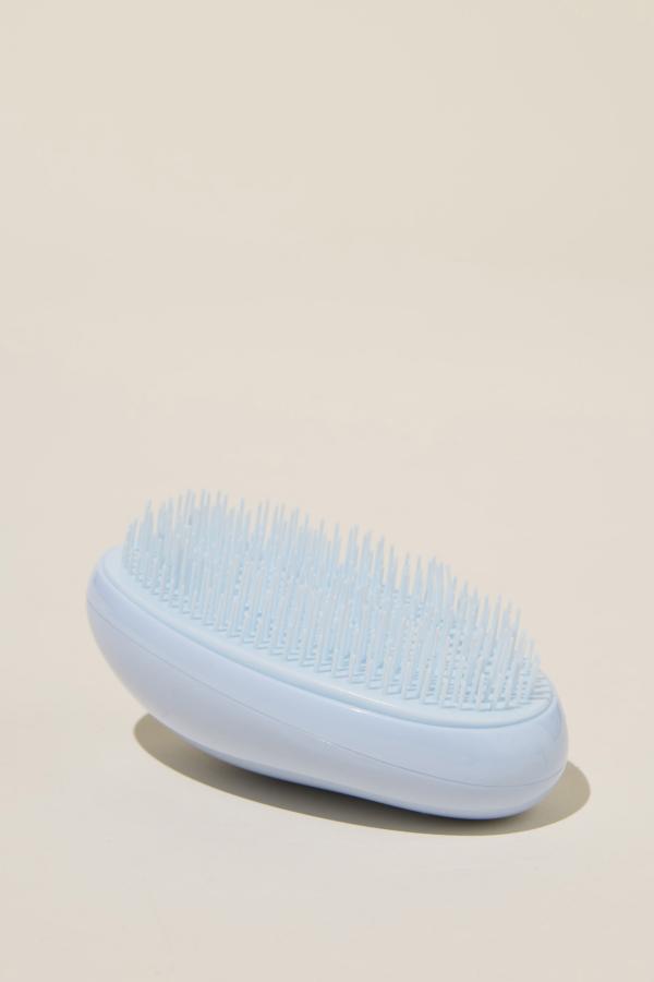 Body - Palm Detangler Brush - Eiffel sky blue