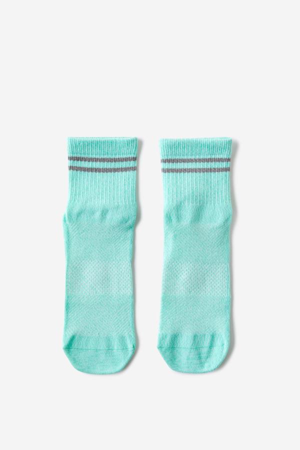 Body - Performance Mid Crew Running Sock - Ice green marle