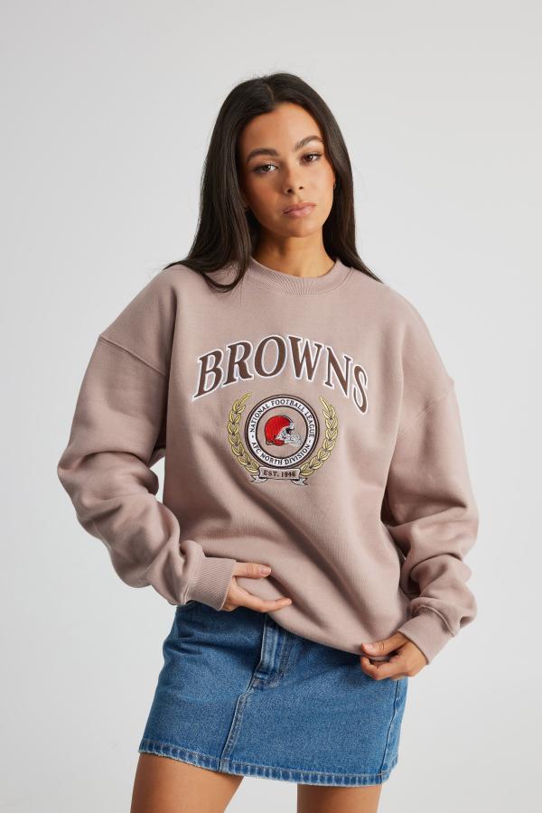 Factorie - Lcn Nfl Classic Crew Neck Sweater - Lcn nfl cleveland browns/etheria