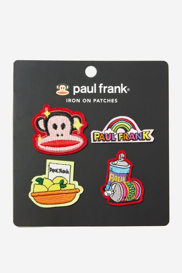 Factorie - Lcn Paul Frank Iron On Patches - Lcn paul frank multi patches