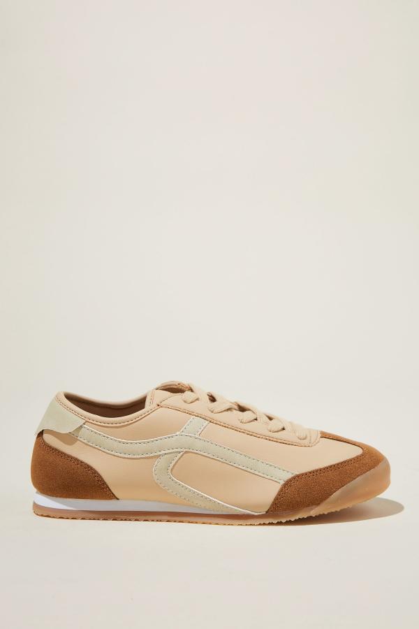 Rubi - Bri Retro Sneaker - Camel multi