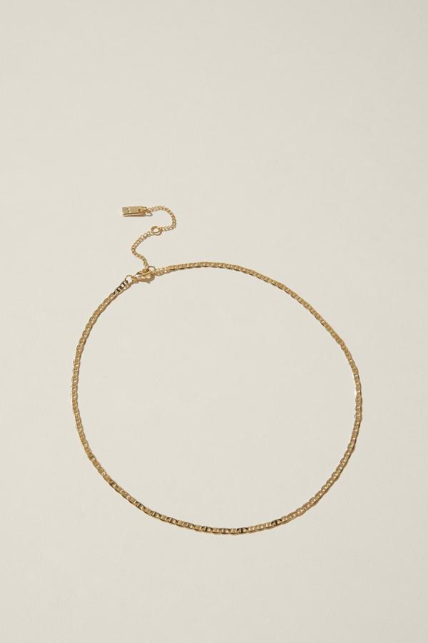 Rubi - Fine Chain Necklace - Gold plated jupiter