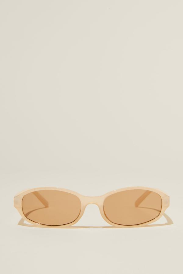 Rubi - Louie Racer Sunglasses - Mid taupe/brown