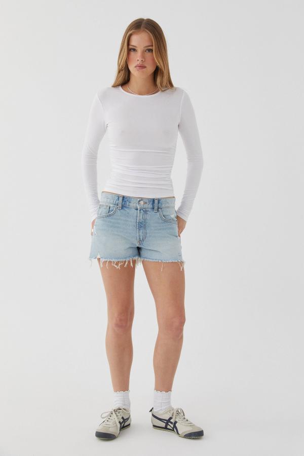 Supré - Boyfriend Denim Short - Maria blue