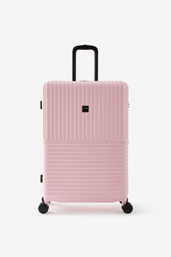 Typo - 28 Inch Large Suitcase - Ballet blush