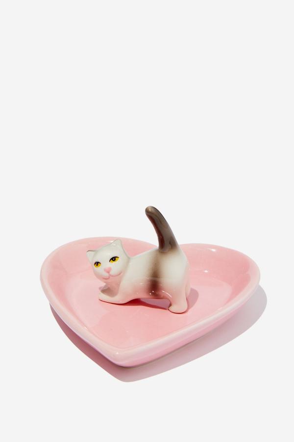Typo - Ceramic Trinket Tray - Cat