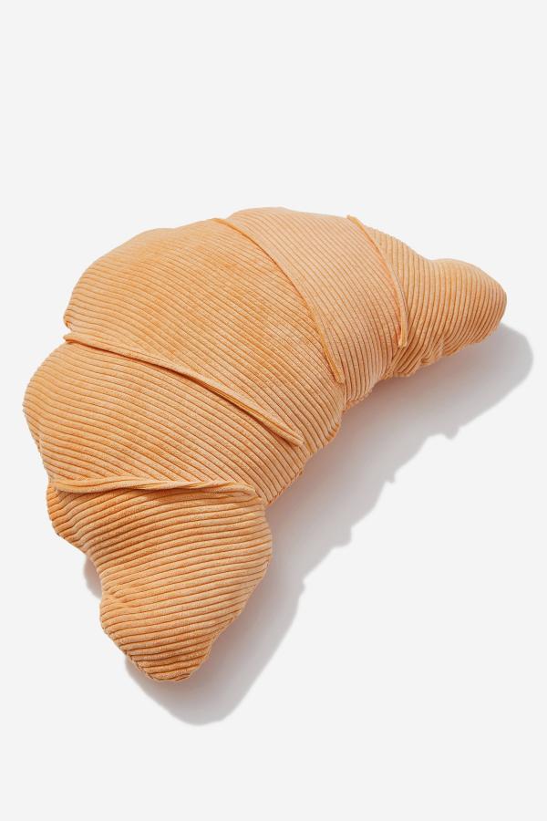 Typo - Corduroy Get Cushy Cushion - Croissant