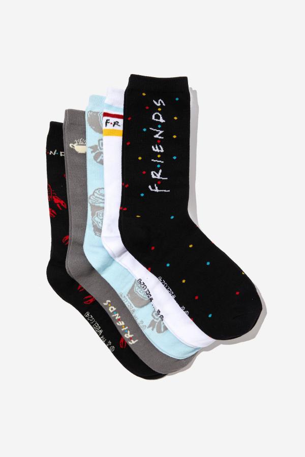 Typo - Friends Box of Socks - Lcn wb friends central perk (m/l)