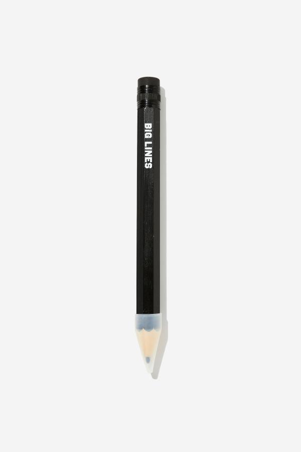 Typo - Giant Pencil - Big lines black