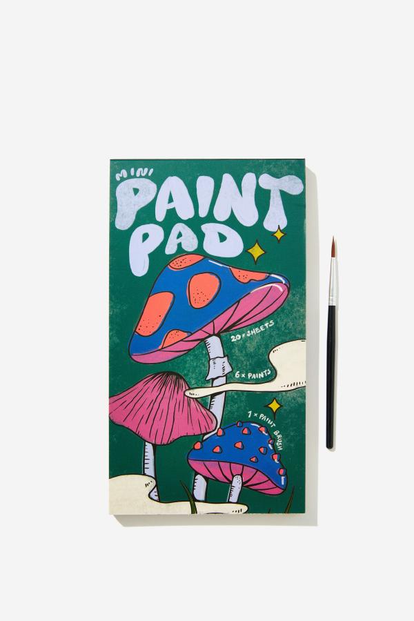 Typo - Mini Watercolour Paint Pad - Magic garden v2