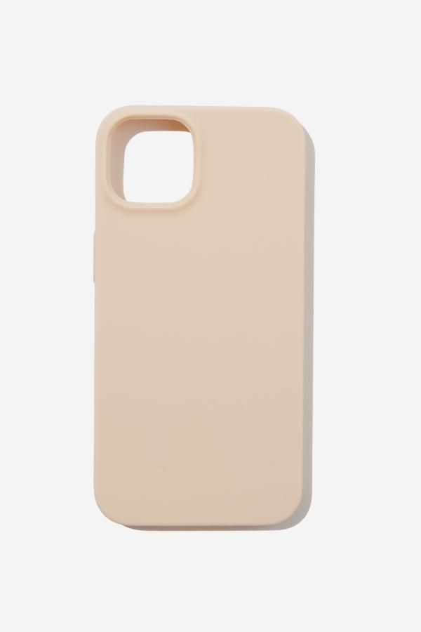 Typo - Slimline Recycled Phone Case Iphone 13 - Latte