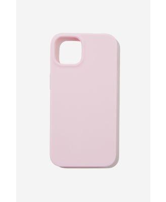 Typo - Slimline Recycled Phone Case Iphone 13 - Pale lavender
