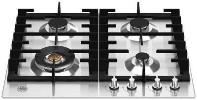 Bertazzoni 60cm Modern Series Gas Hob with Wok - Stainless