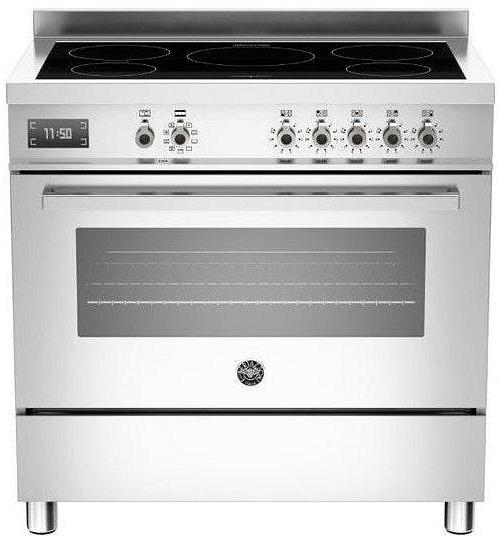 Bertazzoni 90cm Professional Series 5-Zone Induction Cooker - Stainless Steel