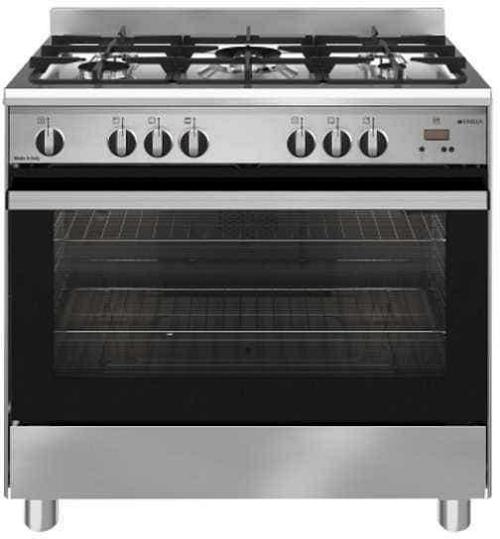 Emilia 90cm Freestanding Gas Cooker - Stainless Steel