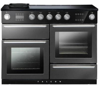 Falcon 110cm Nexus Steam Freestanding Cooker - Slate/Chrome