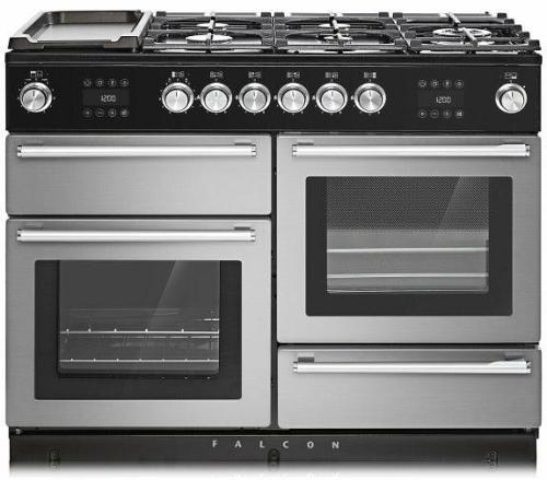 Falcon Nexus Steam 110cm Freestanding Cooker - Stainless Steel and Chrome