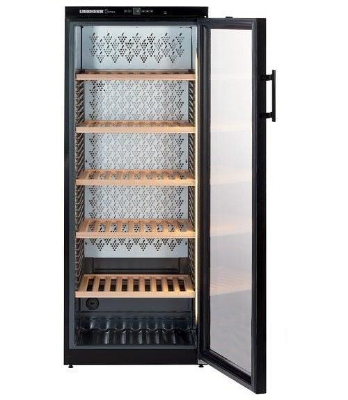 Liebherr 168 Bottle Wine Cabinet - Black