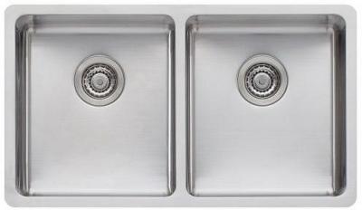 Oliveri Sonetto Double Bowl Universal Sink - Stainless Steel